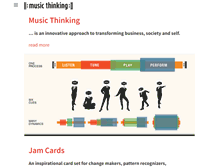 Tablet Screenshot of musicthinking.com